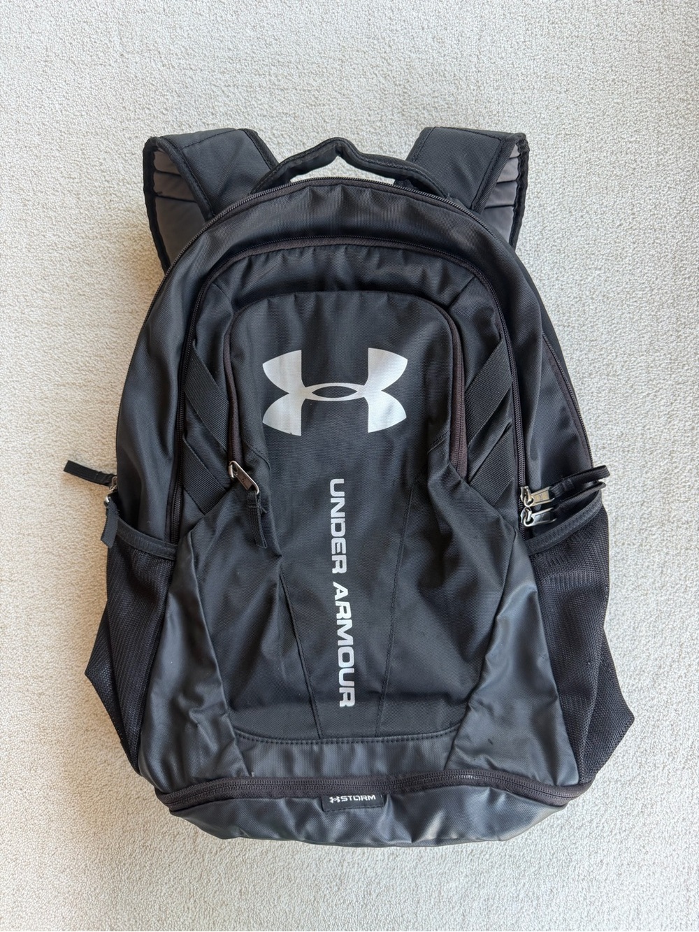 Under Armour Storm Hustle Black Backpack